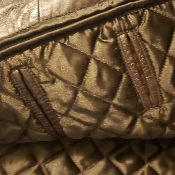 Man's Brown 100% Leather Coat - Picture 2 of 4